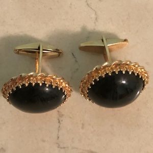 Black Cuff Links